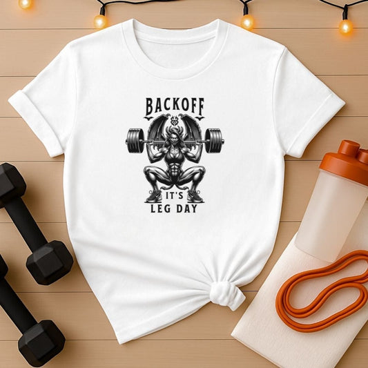 Backoff It's Leg Day Gym Tee