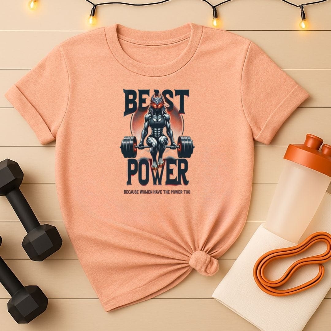 Women's Beast Power Gym T-Shirt