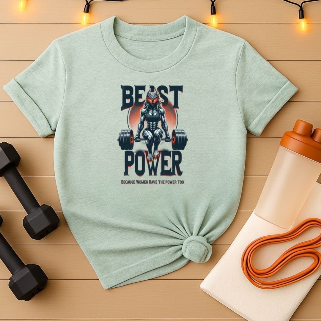 Women's Beast Power Gym T-Shirt