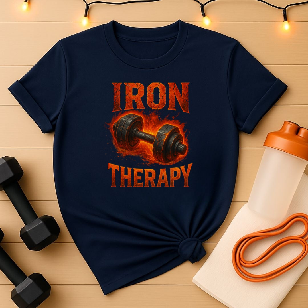 Iron Therapy - Dumbbell Edition Strength Training Tee