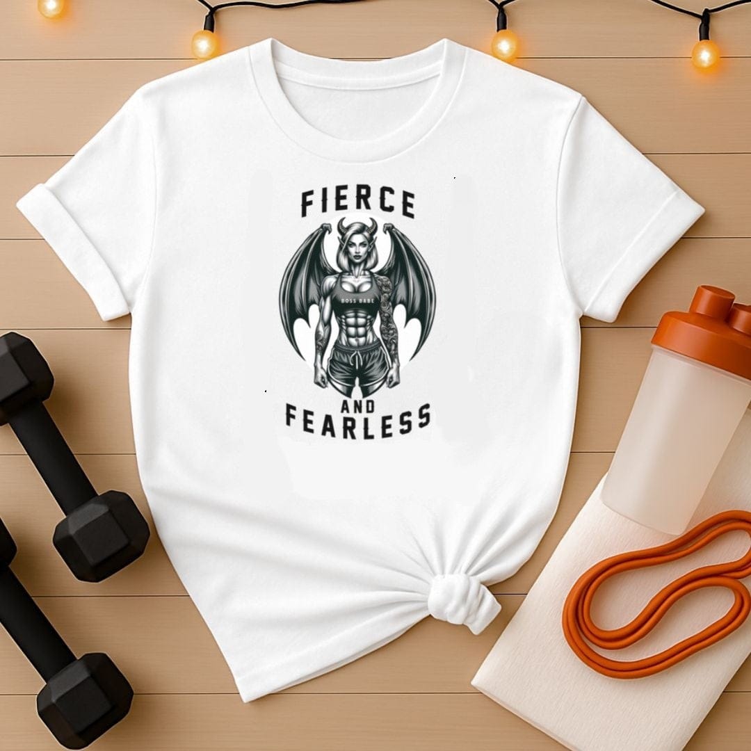 Fierce & Fearless Female Gargoyle T-Shirt