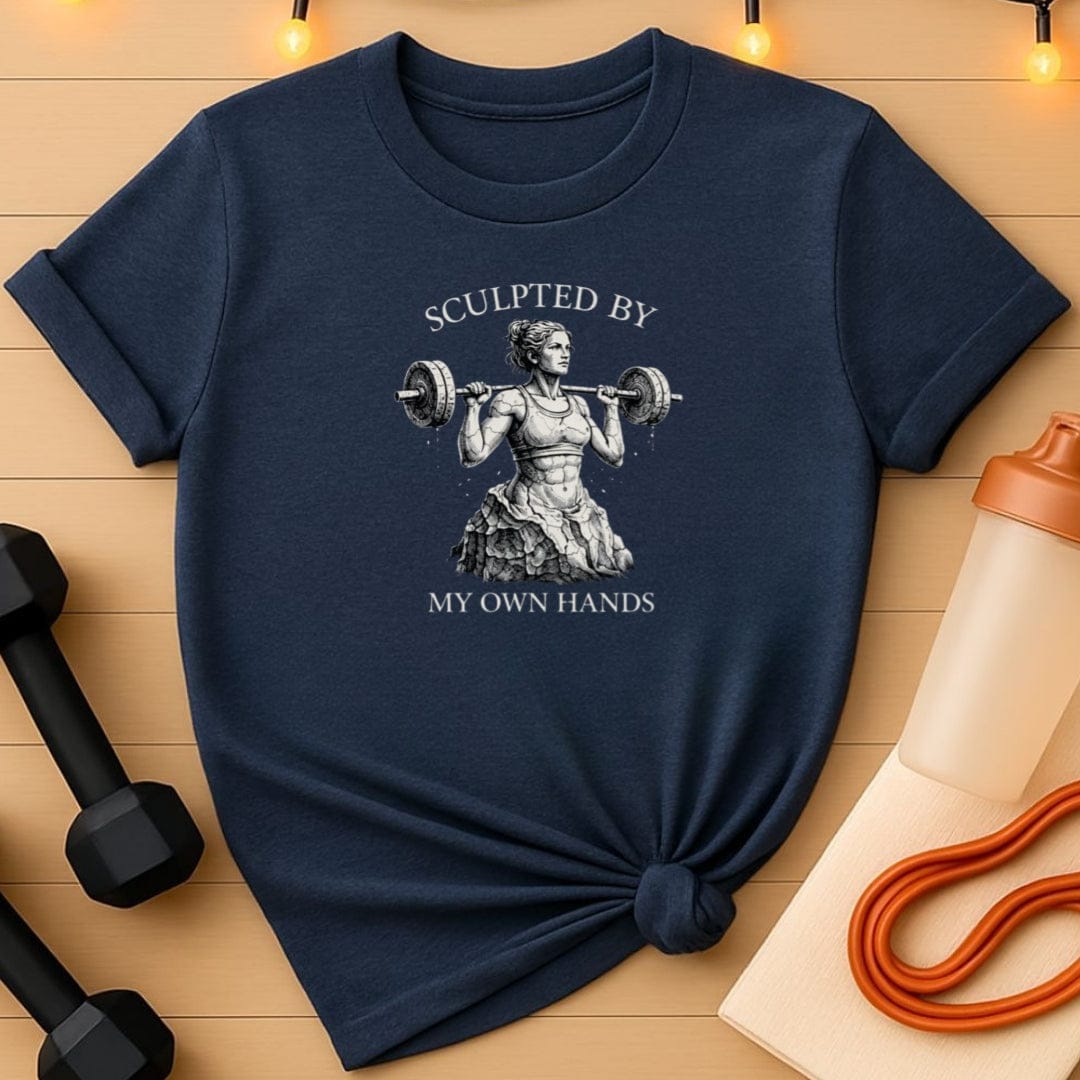 Sculpted By My Own Hands Gym T-Shirt