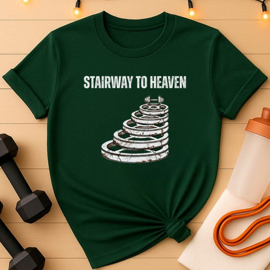 Stairway to Heaven Weightlifting T-Shirt