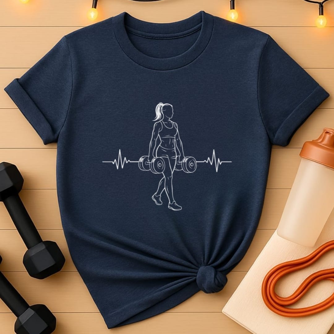 Strongwoman Farmers Carry Gym T-Shirt