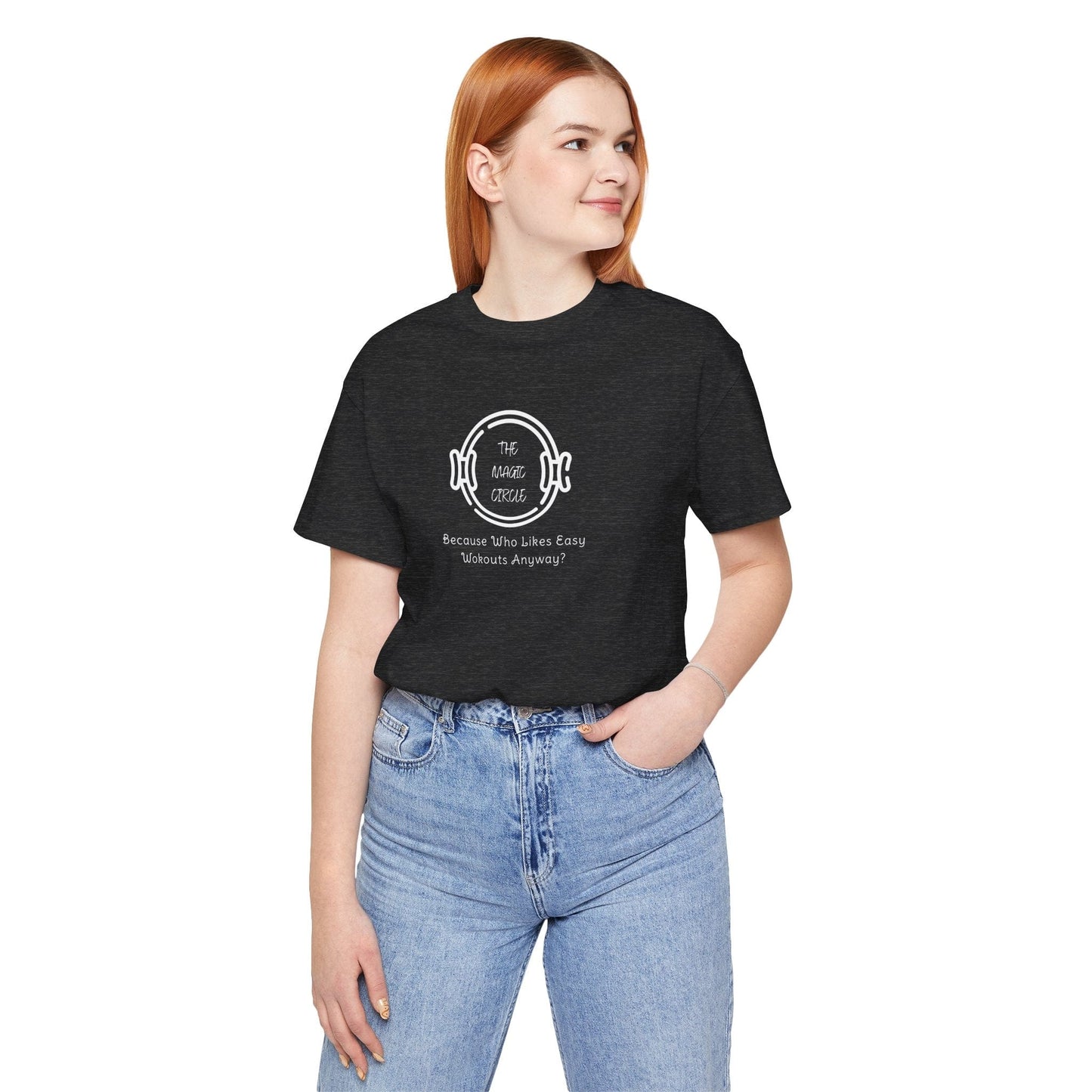 The Magic Circle Who Likes Easy Workouts Pilates T-Shirt