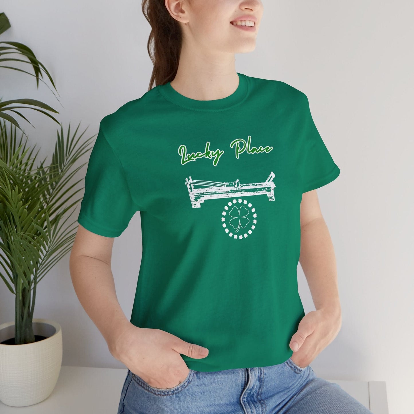 Pilates Tee - Lucky Place St Patrick's Day Shirt