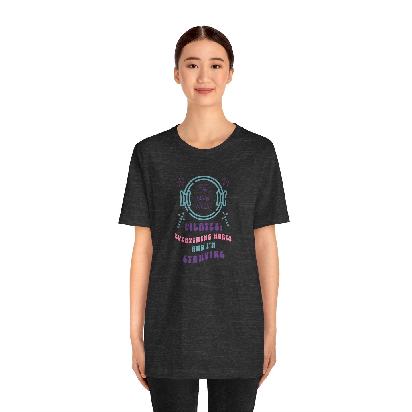 Magic Circle Everything Hurts & I'm Starving Graphic Pilates Tee