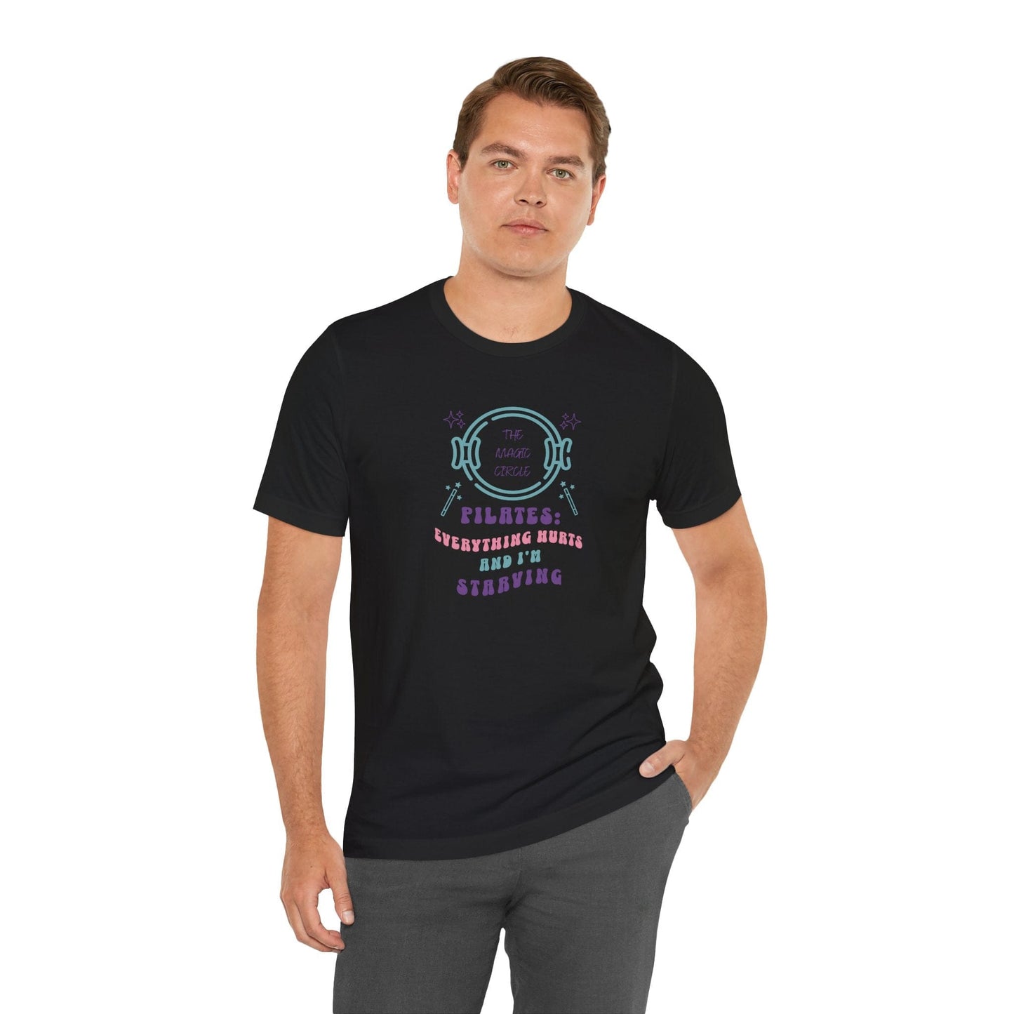 Magic Circle Everything Hurts & I'm Starving Graphic Pilates Tee