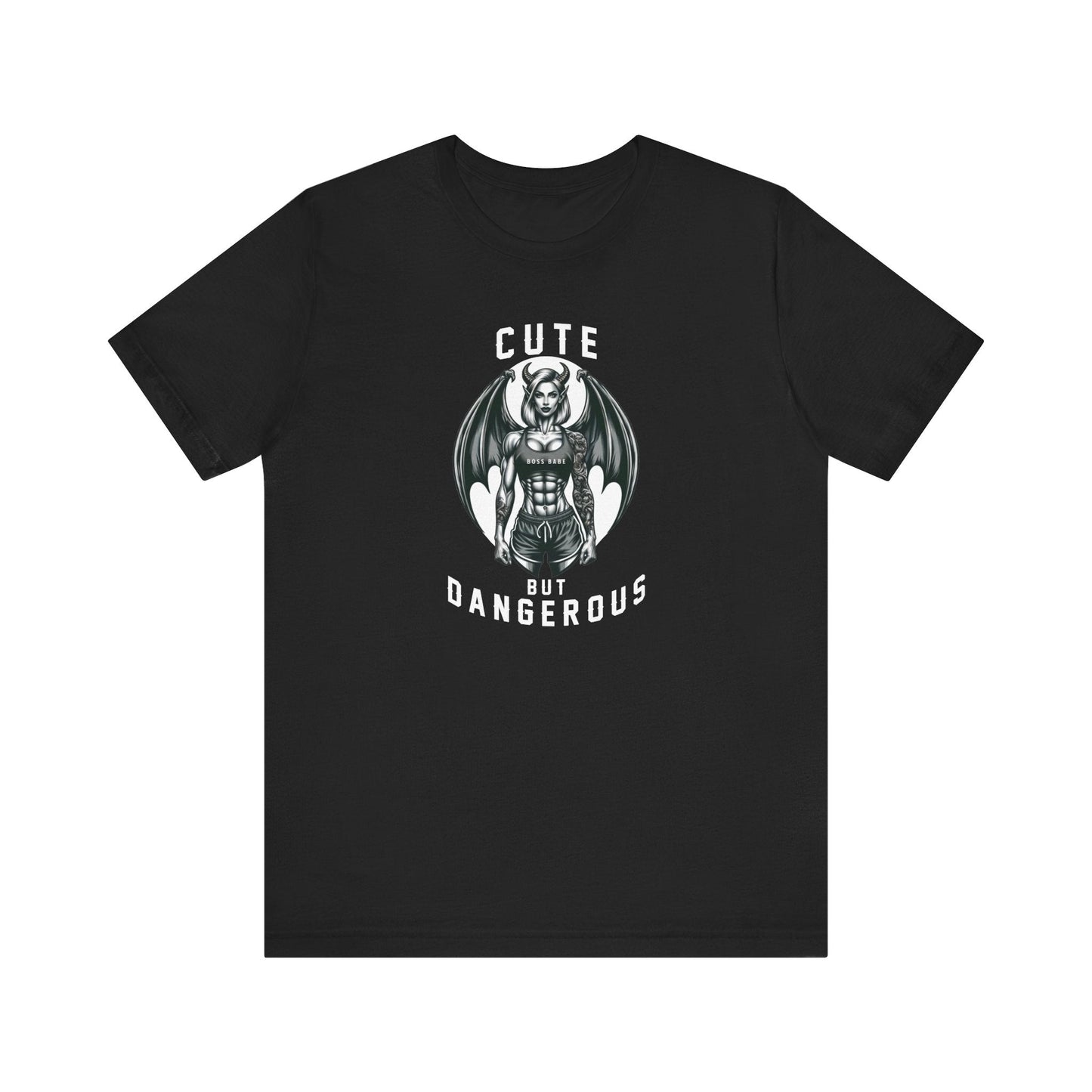 Cute But Dangerous Gargoyle Gym Tee