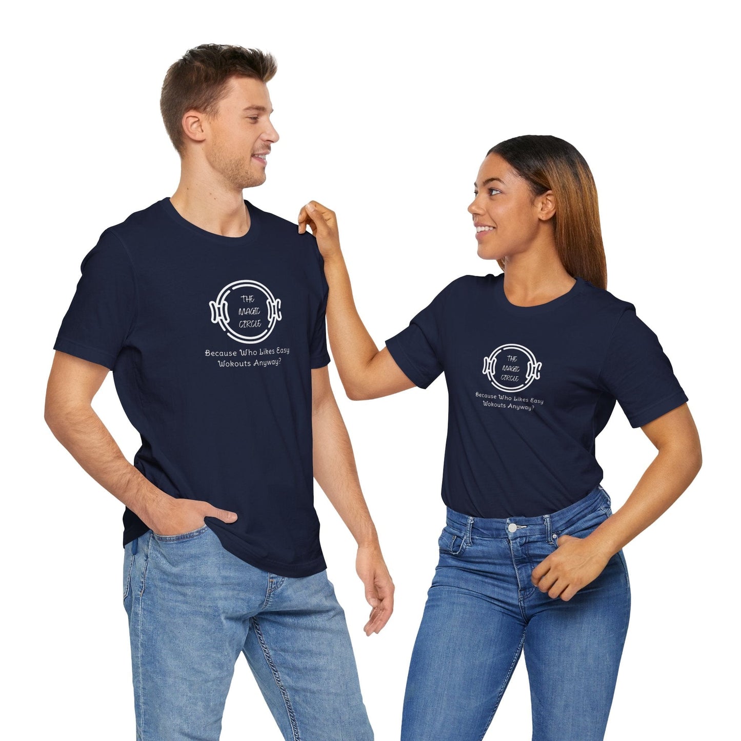 The Magic Circle Who Likes Easy Workouts Pilates T-Shirt