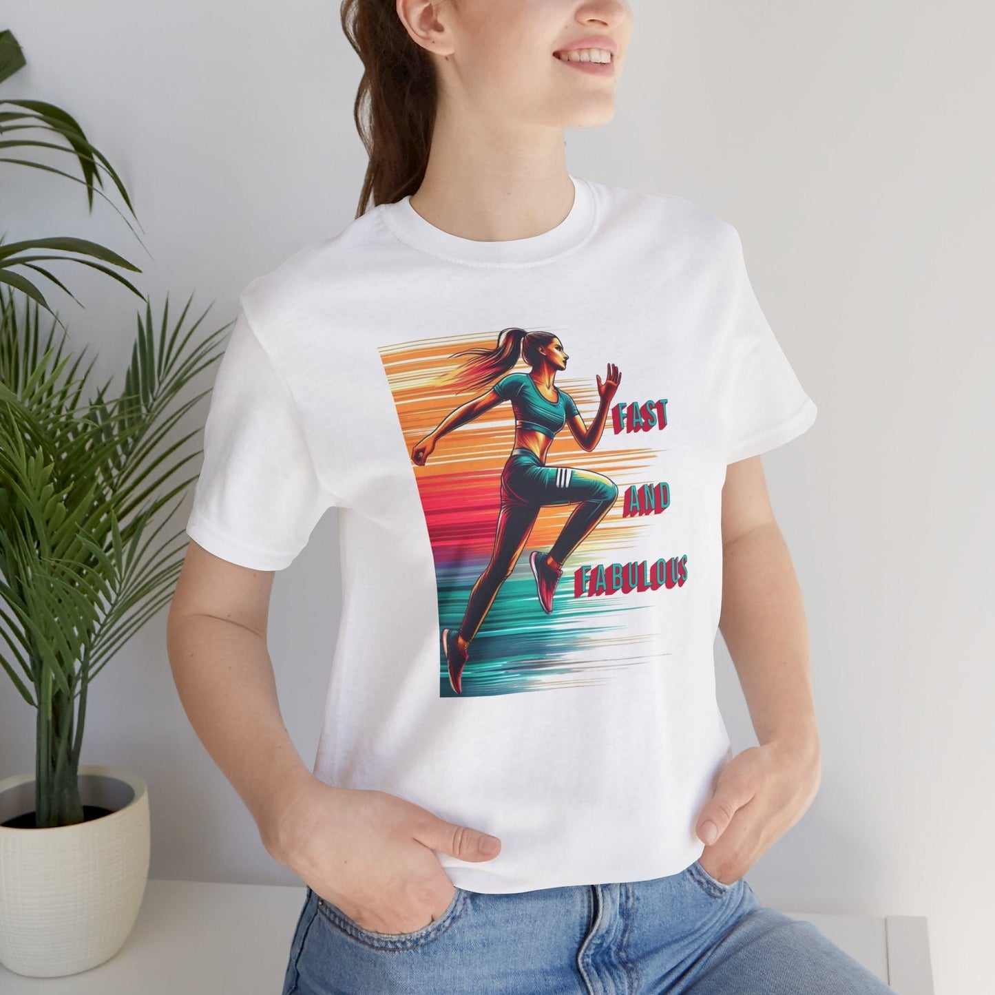 Fast & Fabulous Female Running T-Shirt