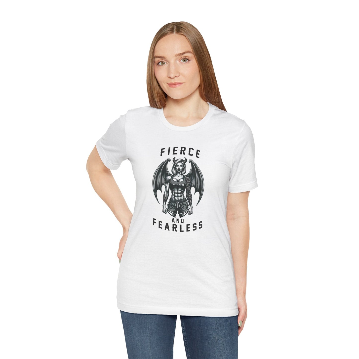 Fierce & Fearless Female Gargoyle T-Shirt