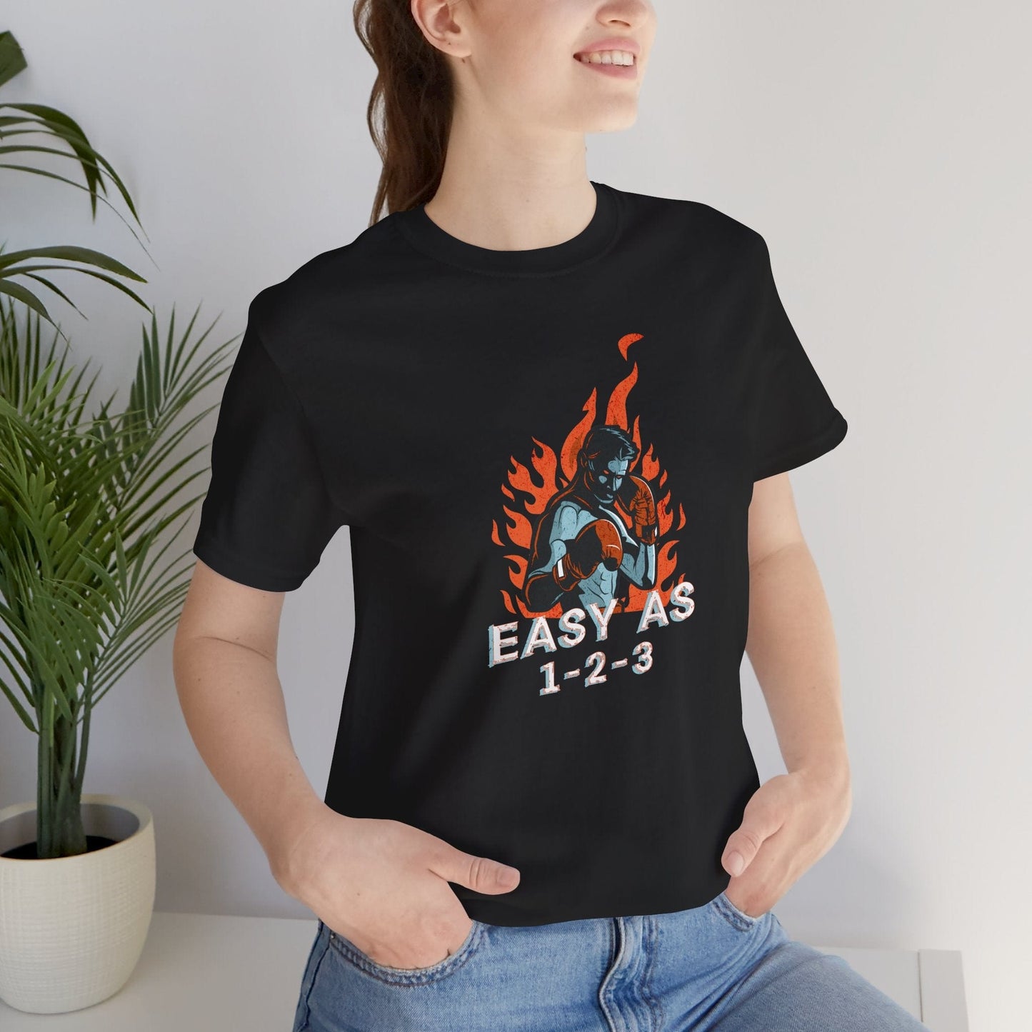 Easy As 1-2-3 MMA/Boxing T-Shirt