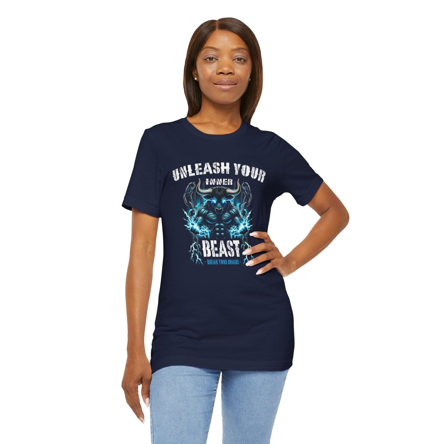 Unleash Your Beast (Break Your Chains) Gym T-Shirt
