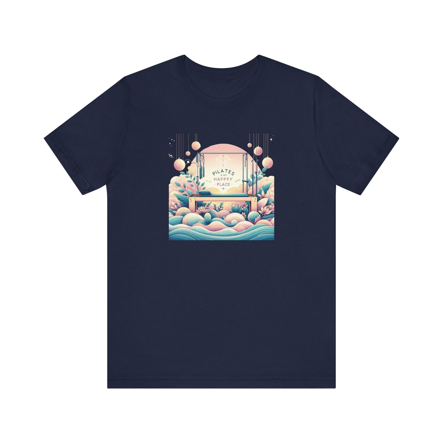 Pilates Is My Happy Place (Garden Sunrise) Tee