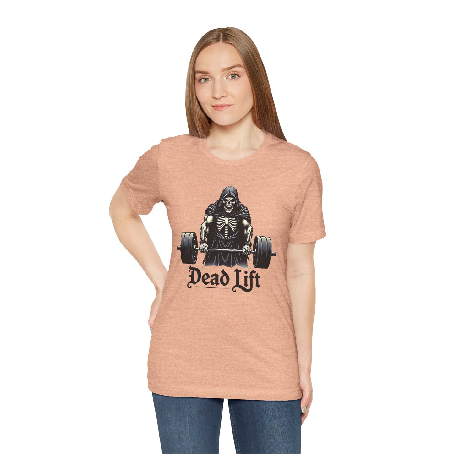 Powerlifting Tee - Grim Reaper Dead Lift Funny T-Shirt