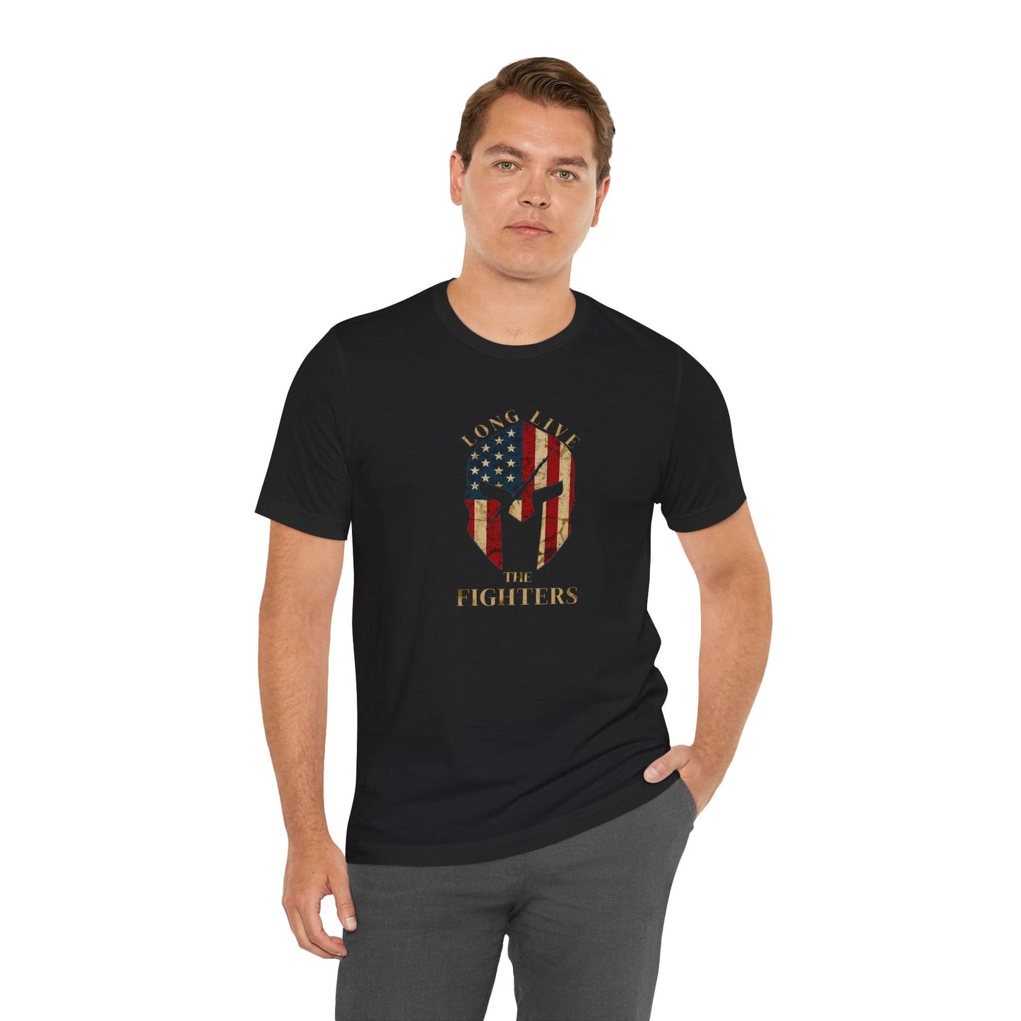 Spartan Helmet Shirt – Long Live the Fighters