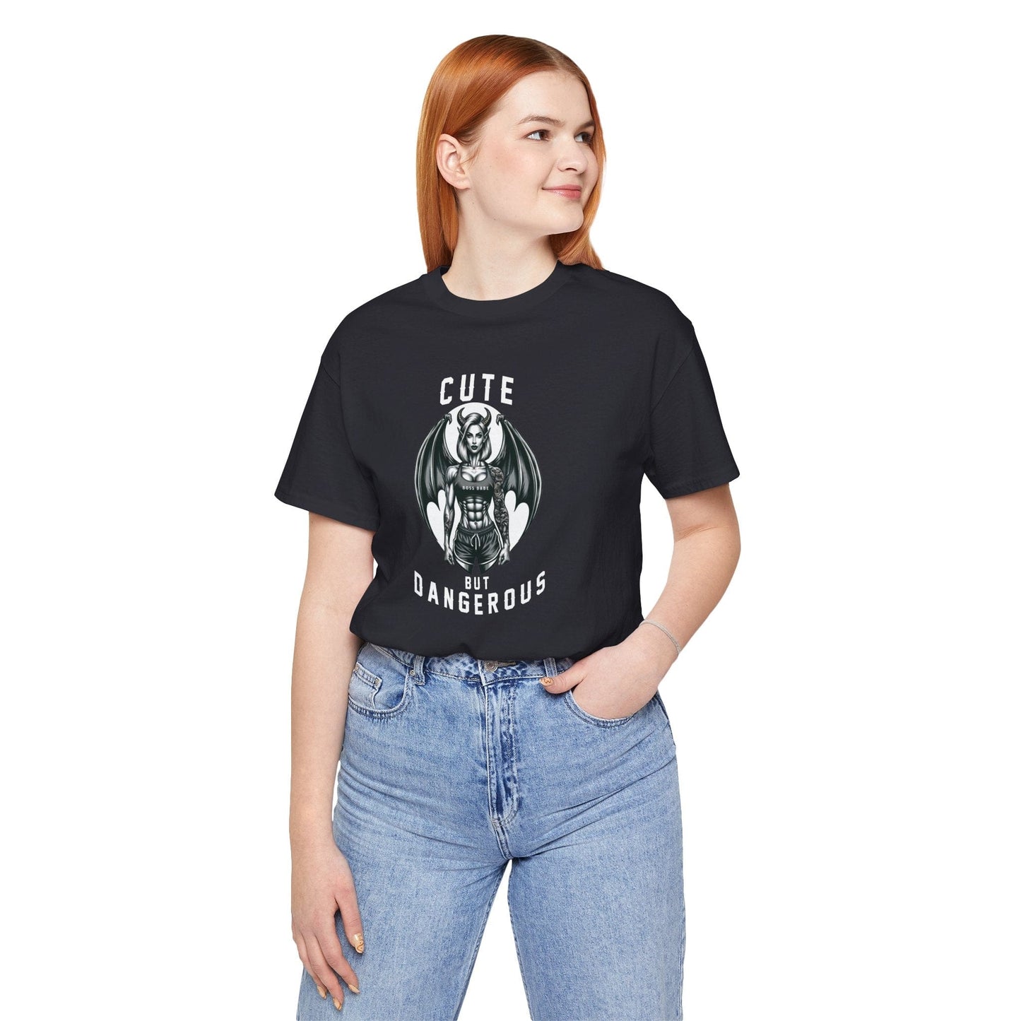 Cute But Dangerous Gargoyle Gym Tee