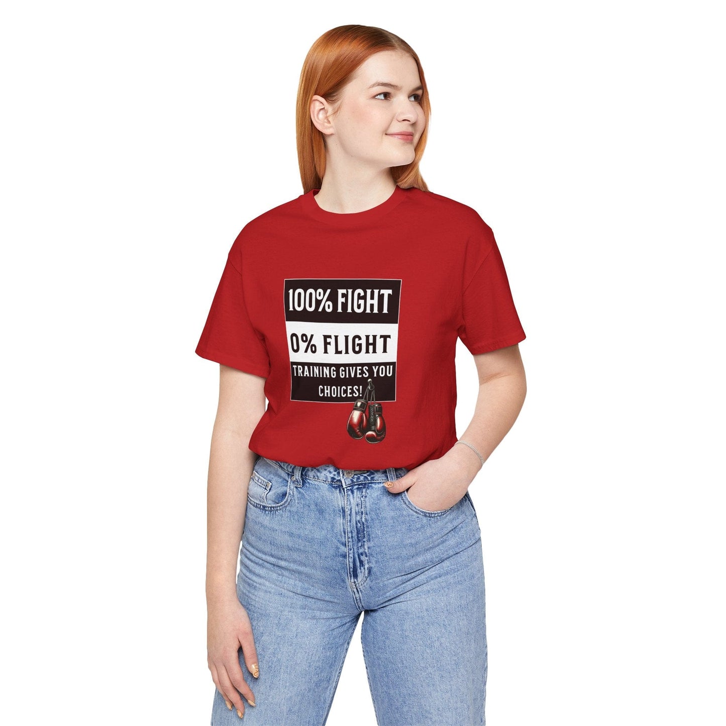 Fight or Flight Warrior T-Shirt - Training Gives You Choices