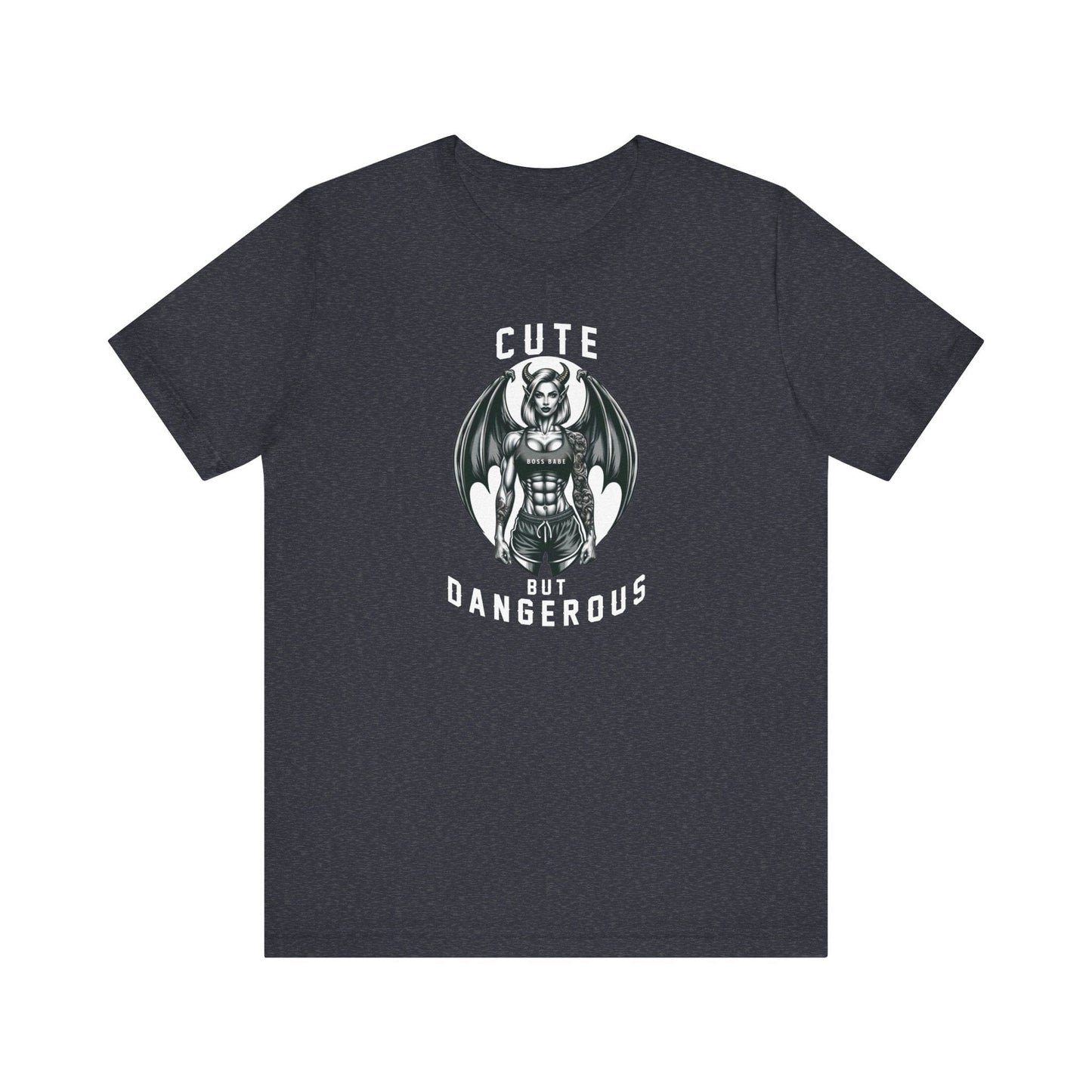 Cute But Dangerous Gargoyle Gym Tee