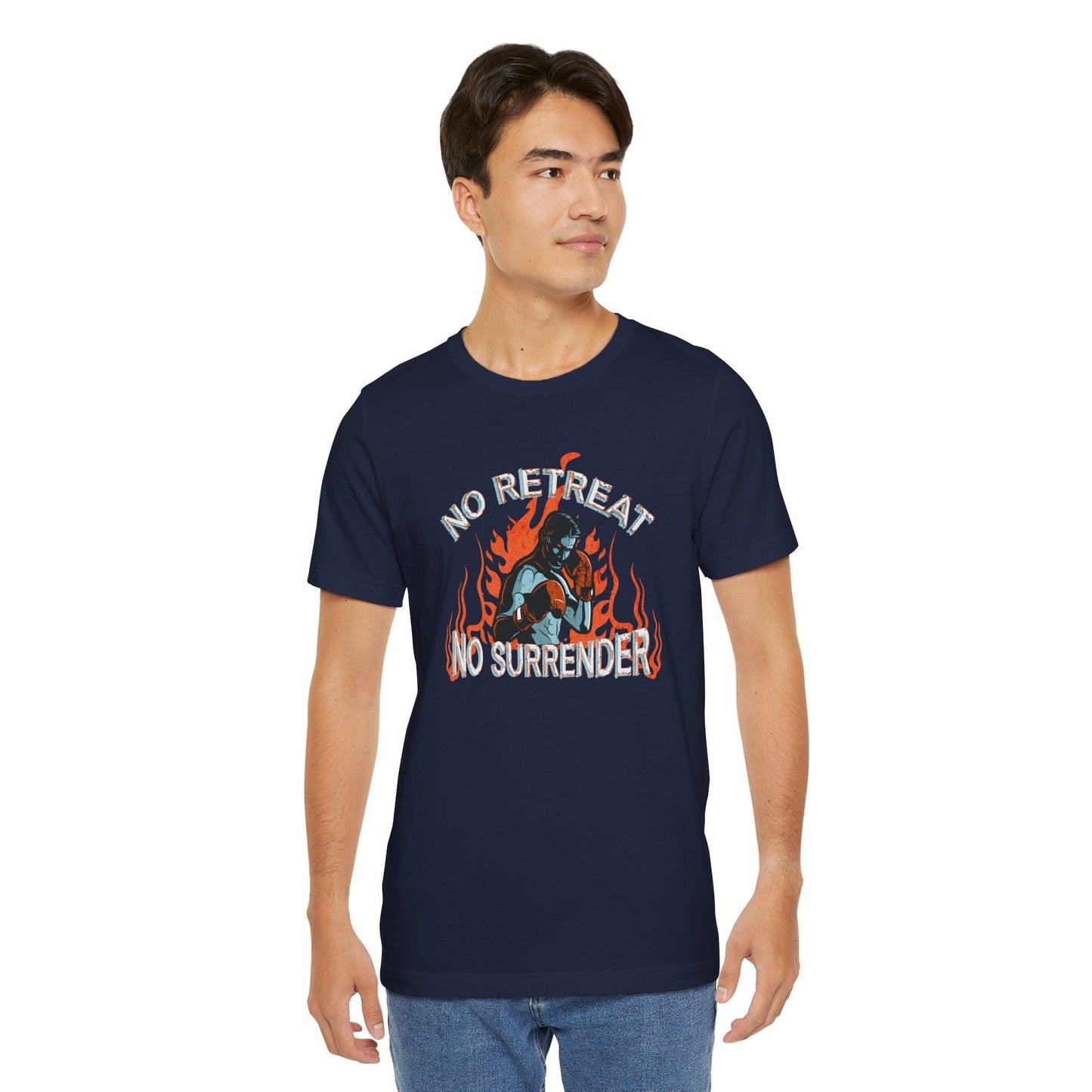 No Retreat No Surrender – Warrior Boxer Tee