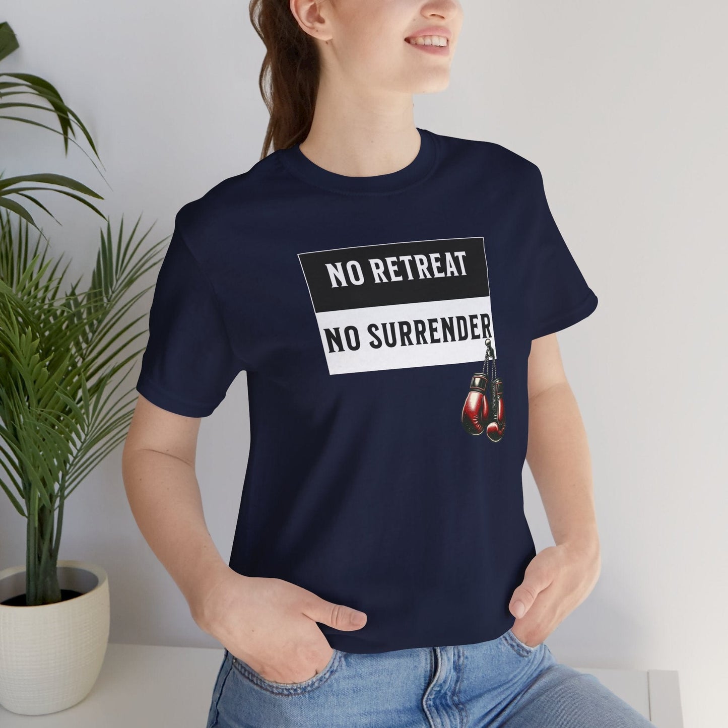 No Retreat No Surrender - Warrior Boxing Unisex Tee