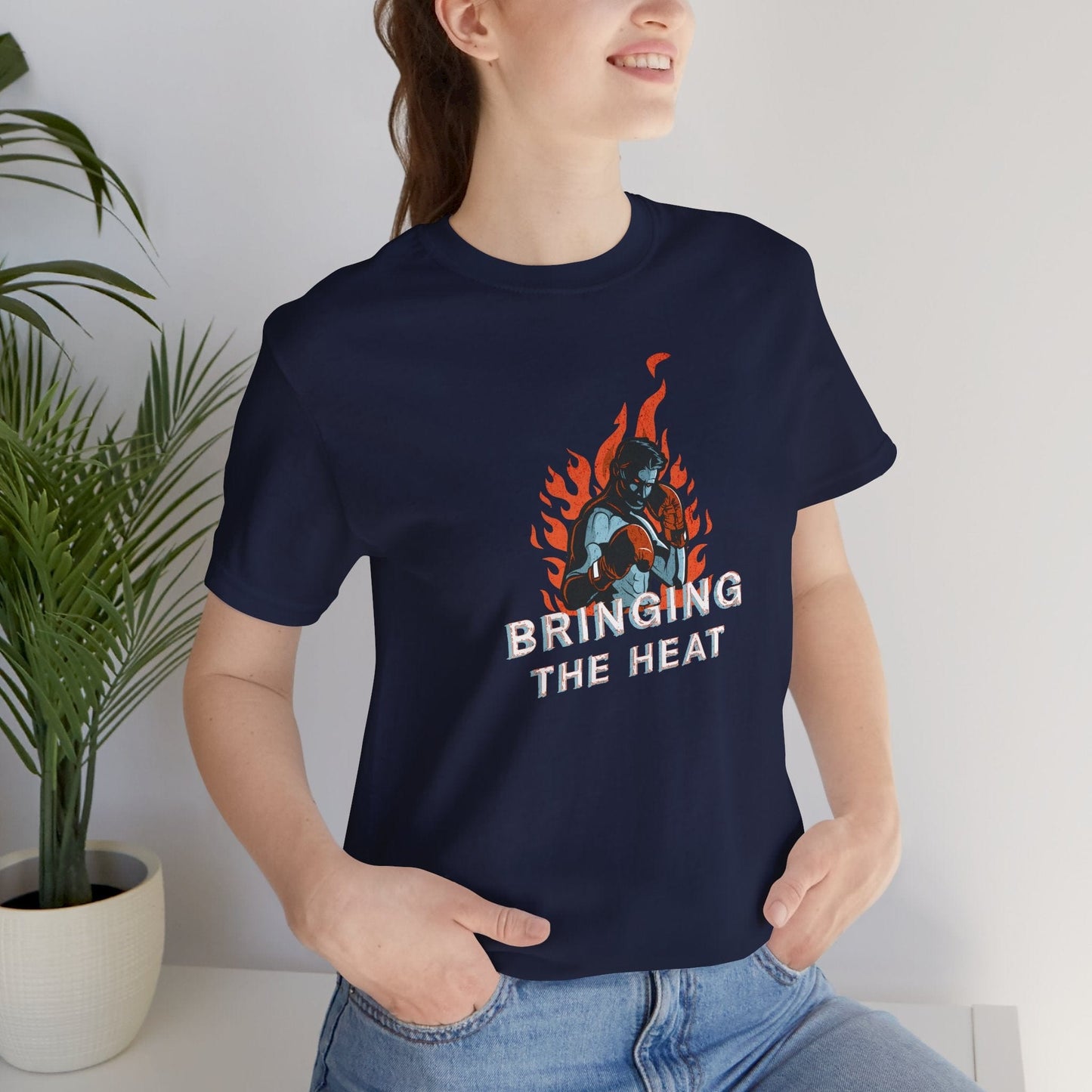 Boxing Warrior - Bringing The Heat MMA Fighter T-Shirt
