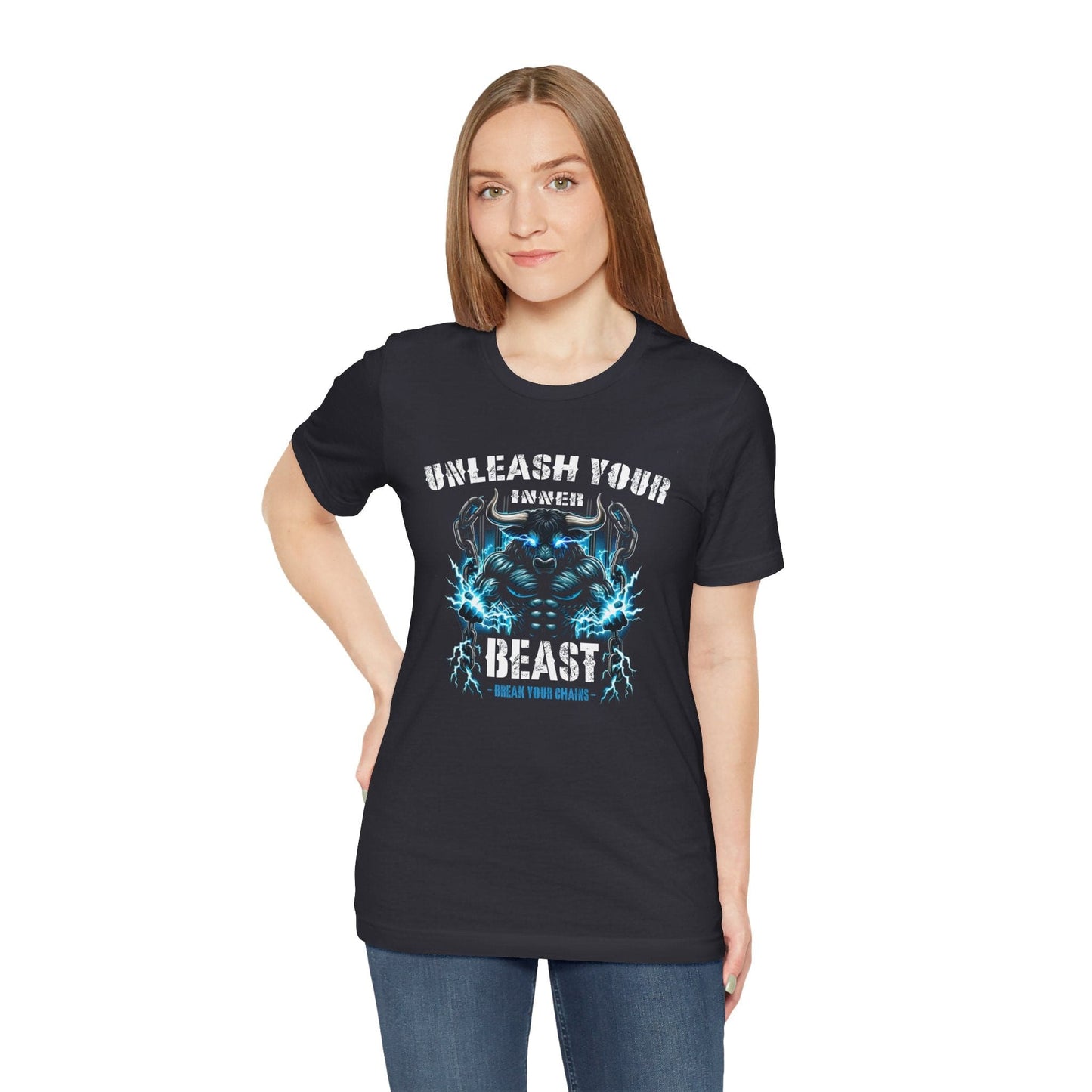 Unleash Your Beast (Break Your Chains) Gym T-Shirt