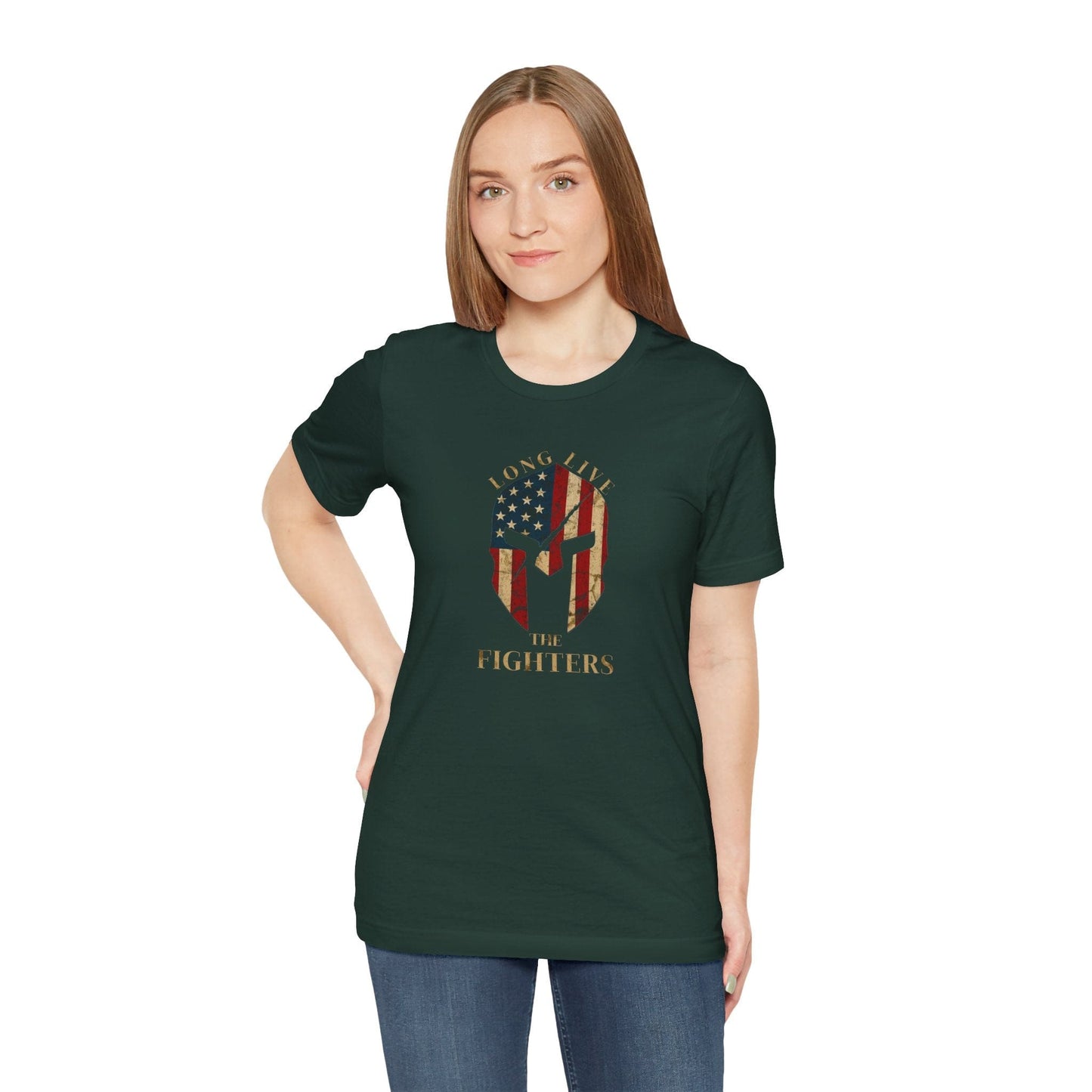 Spartan Helmet Shirt – Long Live the Fighters