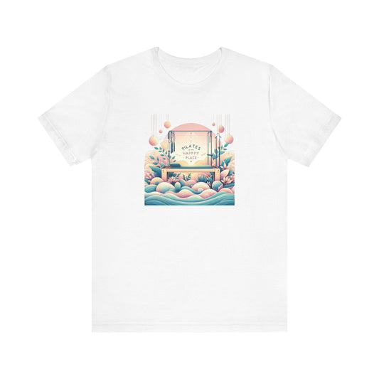 Pilates Is My Happy Place (Garden Sunrise) Tee