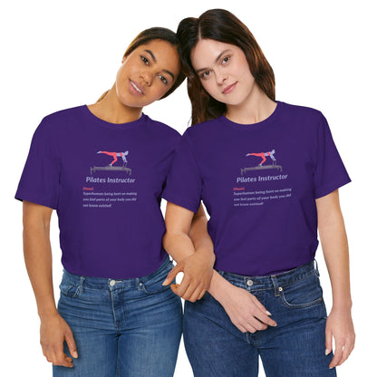 Pilates Superhuman Instructor Unisex Tee