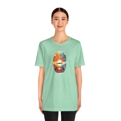Pilates Balance Sunrise T-Shirt
