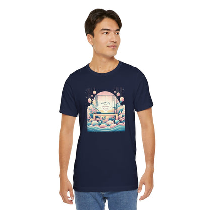 Pilates Is My Happy Place (Garden Sunrise) Tee