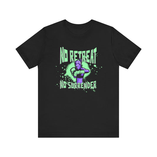 No Retreat No Surrender Female Fighter T-Shirt