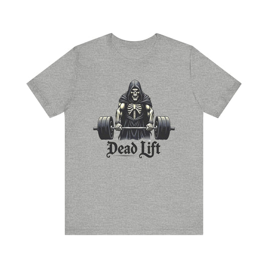 Powerlifting Tee - Grim Reaper Dead Lift Funny T-Shirt