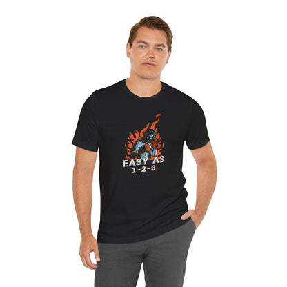 Easy As 1-2-3 MMA/Boxing T-Shirt