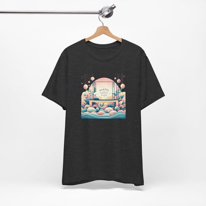 Pilates Is My Happy Place (Garden Sunrise) Tee