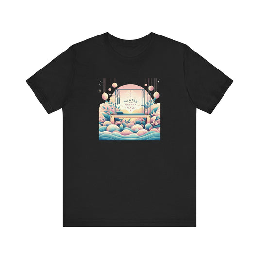 Pilates Is My Happy Place (Garden Sunrise) Tee