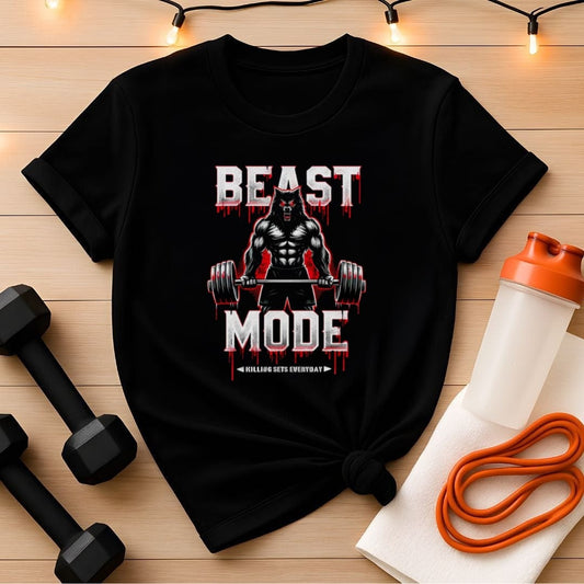 Beast Mode Killing Sets Gym Tee