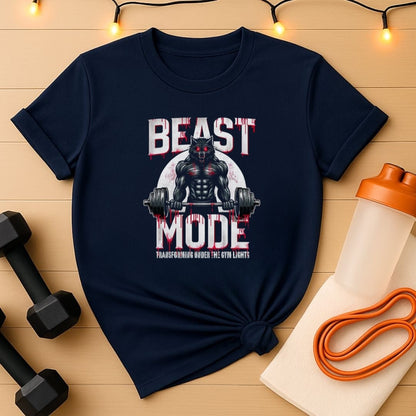 Beast Mode Transform Your Workout Gym T-Shirt