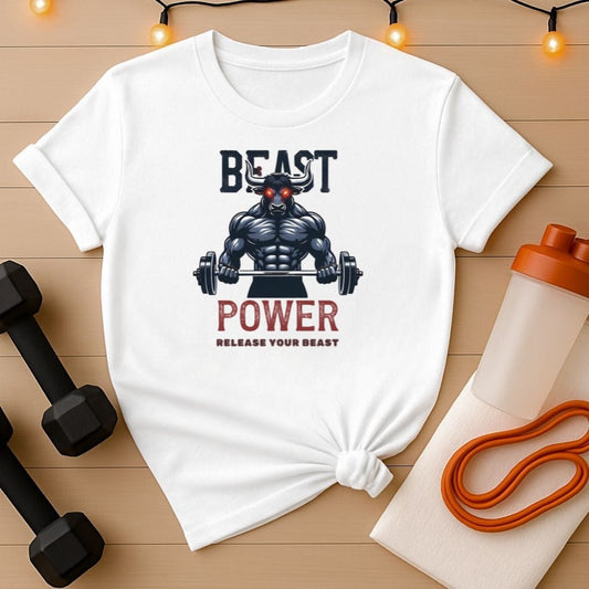 Beast Power Release Your Beast Gym T-Shirt