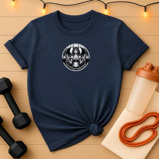 Pretty and Dangerous Female Gargoyle Gym T-Shirt