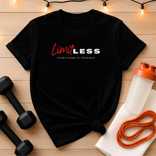 Limitless - Everything is Possible Motivational Gym Tee