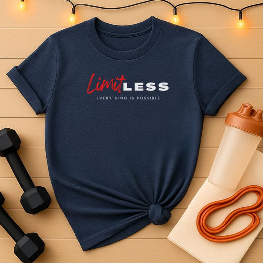 Limitless - Everything is Possible Motivational Gym Tee