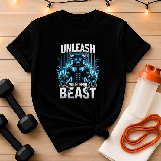 Unleash Your Inner Beast (2 Chains) Gym T-Shirt