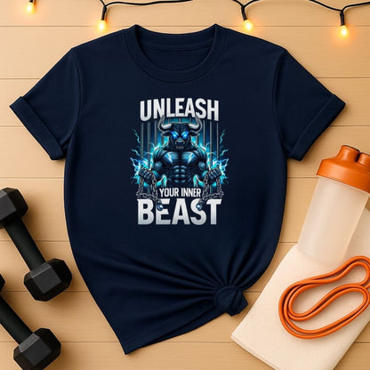 Unleash Your Inner Beast (2 Chains) Gym T-Shirt