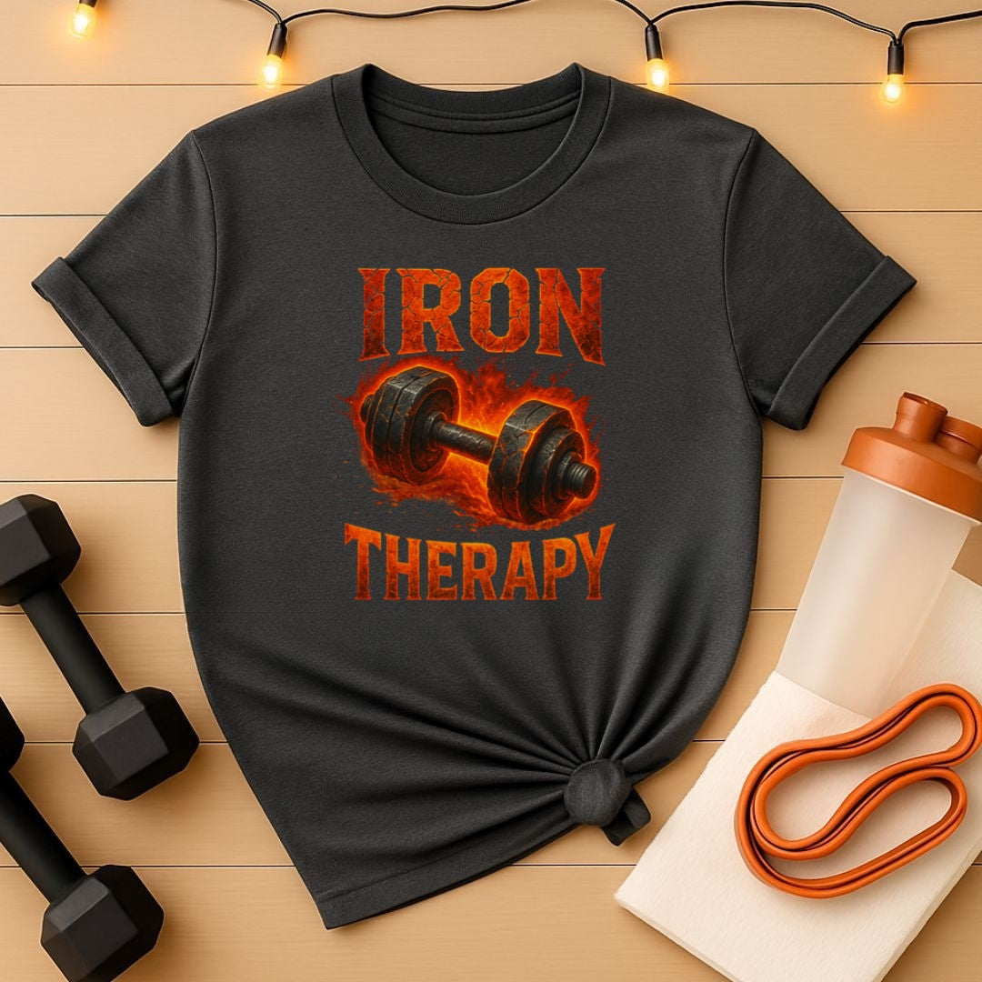 Iron Therapy - Dumbbell Edition Strength Training Tee