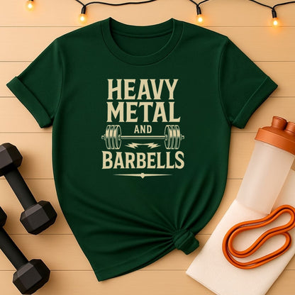 Heavy Metal & Barbells T-Shirt
