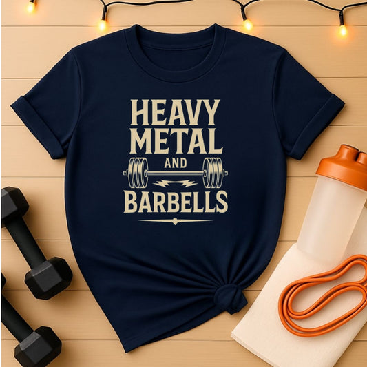 Heavy Metal & Barbells T-Shirt