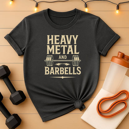 Heavy Metal & Barbells T-Shirt